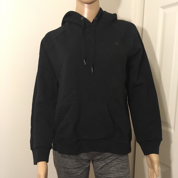 Champion Tops - Black Authentic Champion Sweatshirt Pullover Hood
